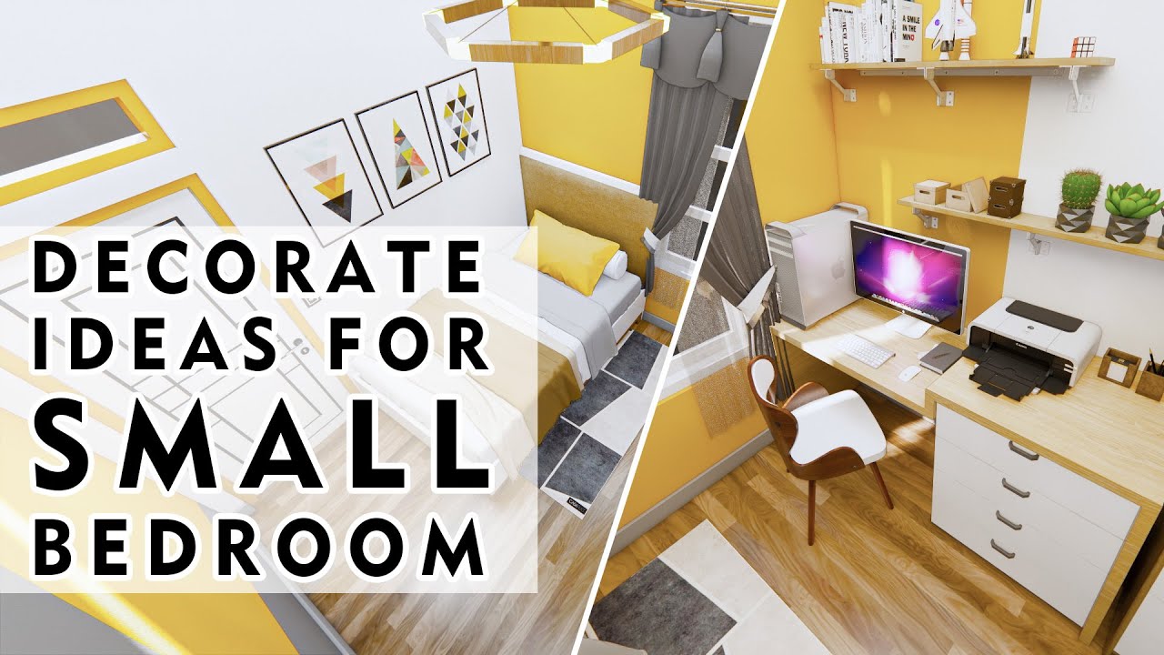 MODEREN BEDROOM DECORATING IDEAS FOR SMALL ROOMS 3x3 SMALL ROOM DECOR