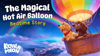 The Magical Hot Air Balloon 🐶 Cozy Bedtime Story for Kids 🌙💤 Hector & Sunny screenshot 5