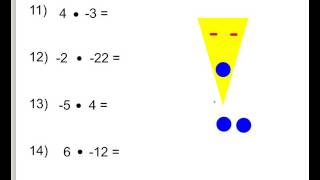 Lesson 3  multiplying dividing integers