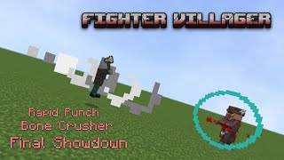 Fighter Villager | Minecraft Bedrock Command Tutorial