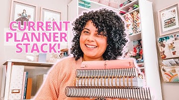 My Current Planner Stack! | Erin Condren | Makse Life