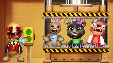 Kick the Buddy vs Despicable Bear vs My Talking Tom Friends Android Gameplay Walkthrough 2021
