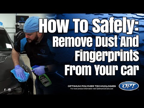How to safely remove dust and fingerprints from your car - Optimum Instant Detailer & Gloss Enhancer - video from Opti-Coat