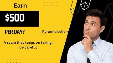 The Scam That Keeps on Taking: Understanding Pyramid Schemes.