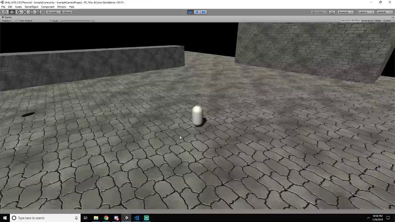 Unity Camera Example - YouTube