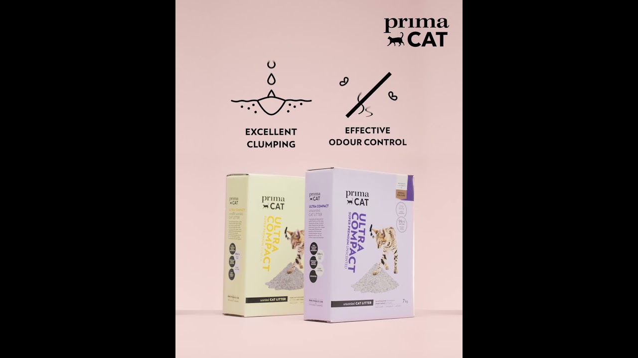 PrimaCat - Highly absorbent cat litters for the quality-conscious cat 6s 4:5