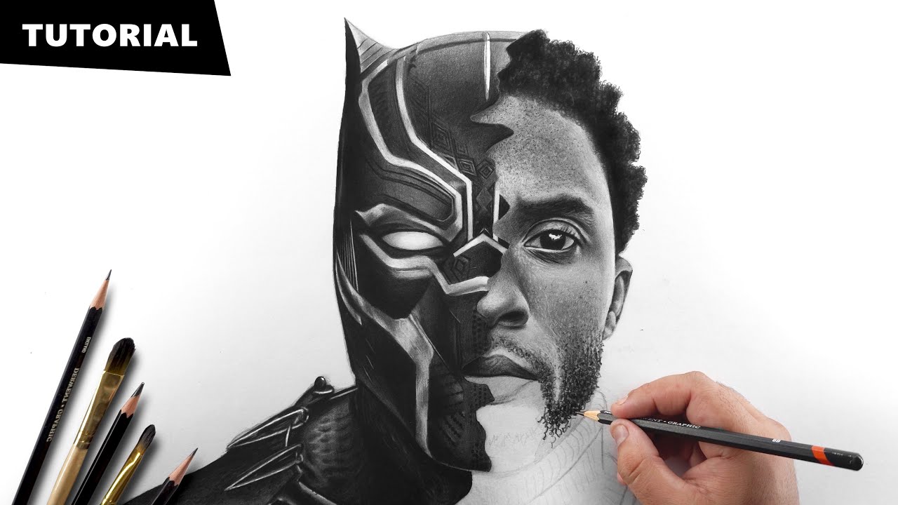 Black Panther Illustration for Marvel on Behance