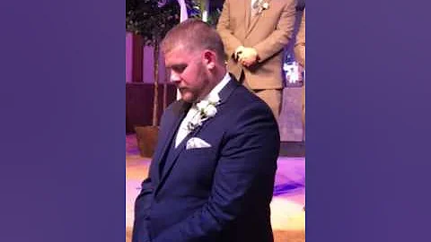 When a man in love sees his bride for the first ti...