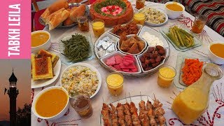 مائدة رمضان 3 | مائدة الافطار في رمضان بافكار بسيطة بالتعاون مع قناة الطبخ ساهل مع اسماء