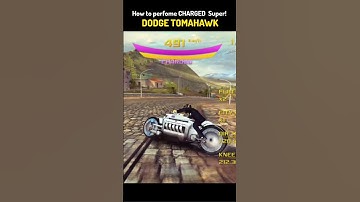 How to Perform Best CHARGED / Perfect Nitro DODGE TOMAHAWK Asphalt 8 Bikes Cup #shortasphalt
