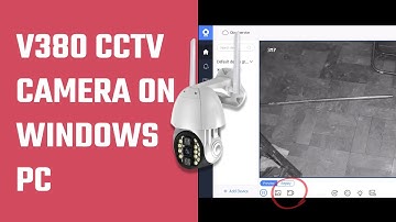 How to use/record V380 CCTV camera on Windows PC | PTZ CCTV camera