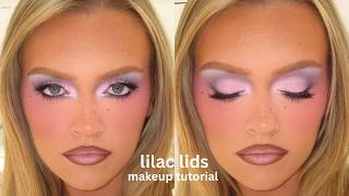 LILAC LIDS ❀ in-depth glam makeup tutorial | makeupwlp