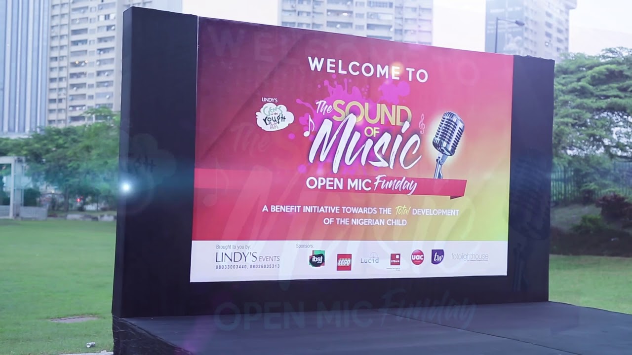 Sound of Music open mic funfair