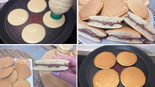 فطائر البان كيك بالنوتيلا سهلة و خفيفة  حضريها في دقائق screenshot 4