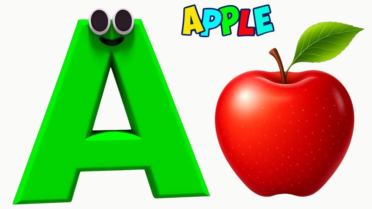 ABC Phonics Song - Toddler Learning Video Songs , A for Apple , Nursery Rhymes , Alphabet song