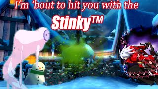 One of the strongest special moves in Blazblue Is a fart cloud