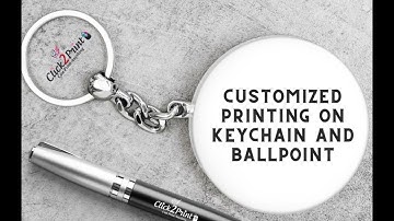 Unleash Your Brand with Custom Pen and Round Keychain Printing in Lahore
