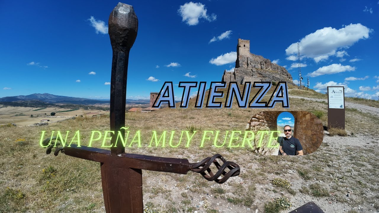 CASTILLO  DE  ATIENZA UNA PEÑA MUY FUERTE 🏰 @Kdronazo  #guadalajara #castillalamancha #castillo