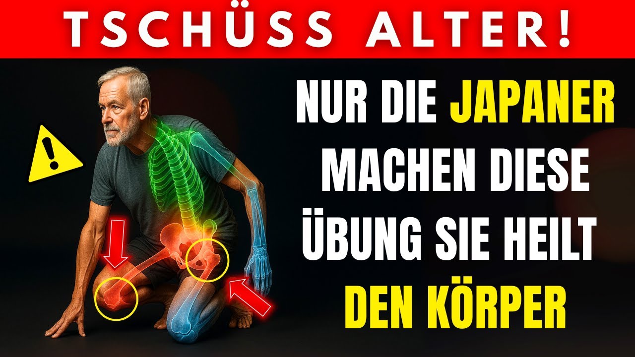 Über 60? 6 Bewegungen, die japanische Senioren täglich machen (und Sie auch!) | Gesundheitstipps