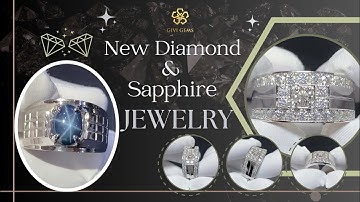 Hoàn thiện nhẫn Kim Cương thiên nhiên GIA và nhẫn Sapphire Sao cho 2 anh trai đặt thiết kế riêng