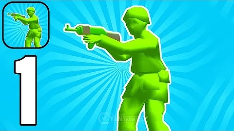 Rush War: Army Commander - Gameplay Walkthrough Part 1 Army Commander (Android,iOS)