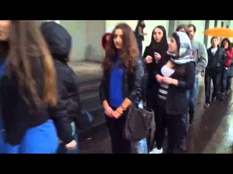 პროტესტი ოკუპ. მუზეუმის დახურვას