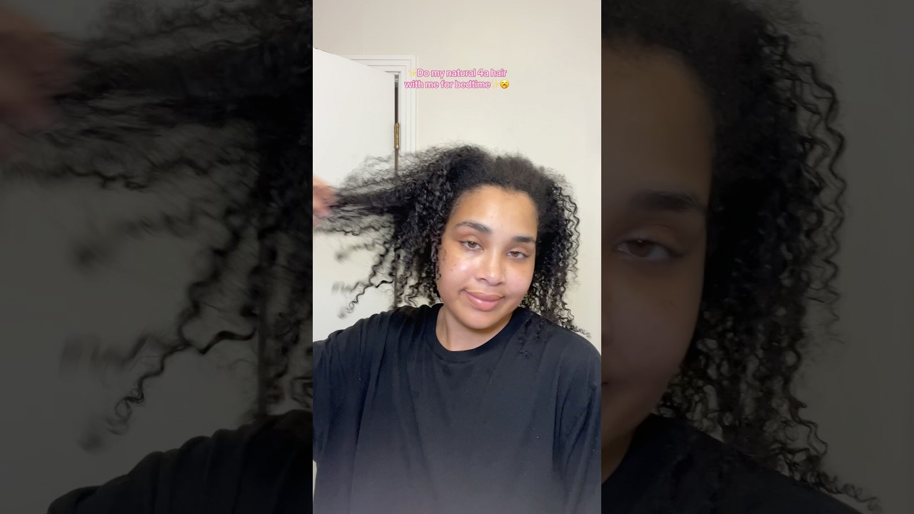 Do my NATURAL 4a HAIR for BEDTIME with ME! ✨✨✨