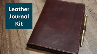 Leather Journal Kit Tutorial