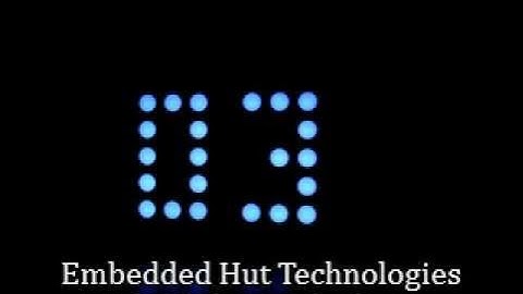 8X8 RGB LED Matrix by Embedded Hut Technologies