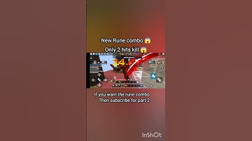 only kill in 2 hits best rune combo 👍 part 1 #blocmango #funny