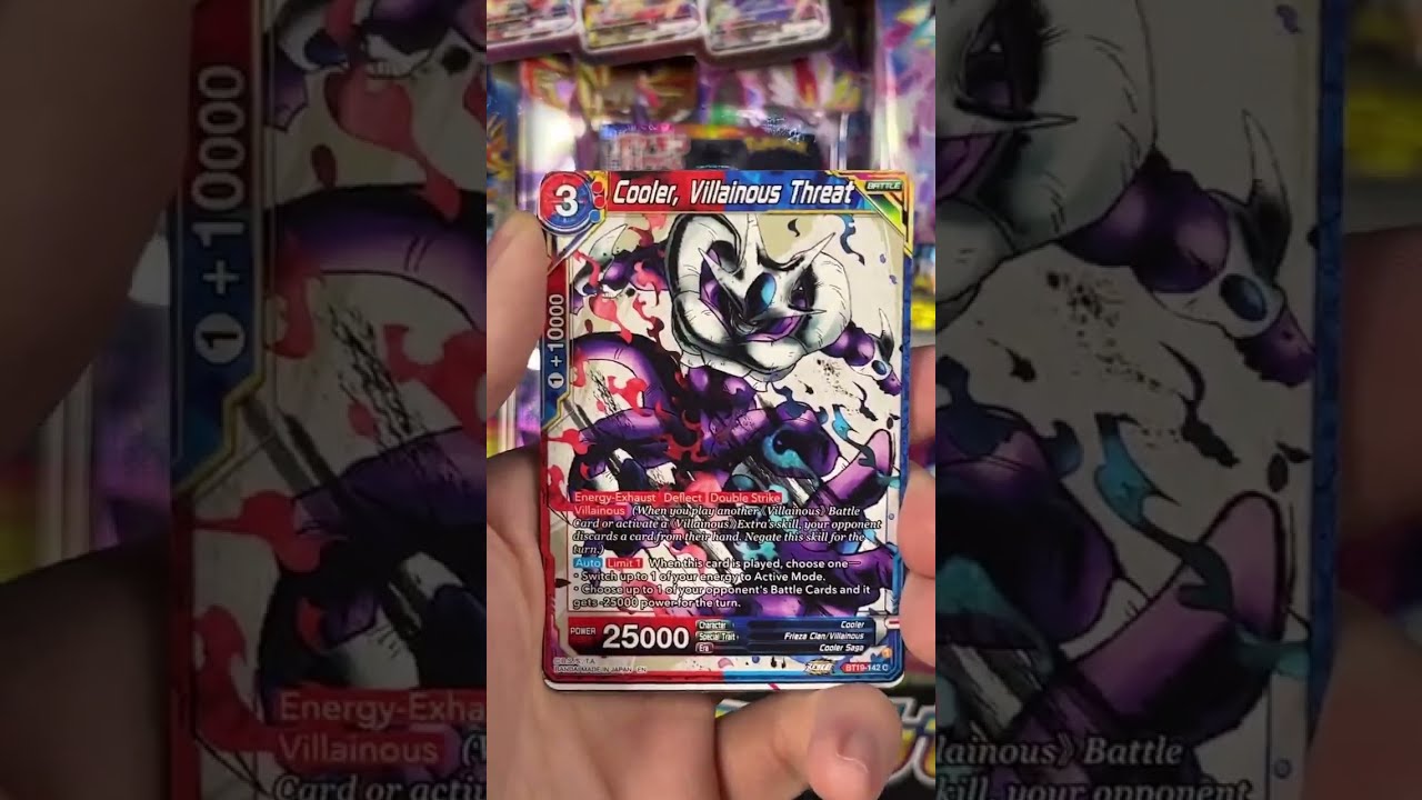 Dragon Ball Super CCG FIGHTER'S AMBITION Booster Pack Opening!