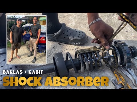 Mitsubishi Lancer Installation of Rear Shock Absorber | How To Do iT Yourself by Car Worx Team