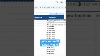 Keep your inventory spreadsheet clean with IF + ARRAYFORMULA