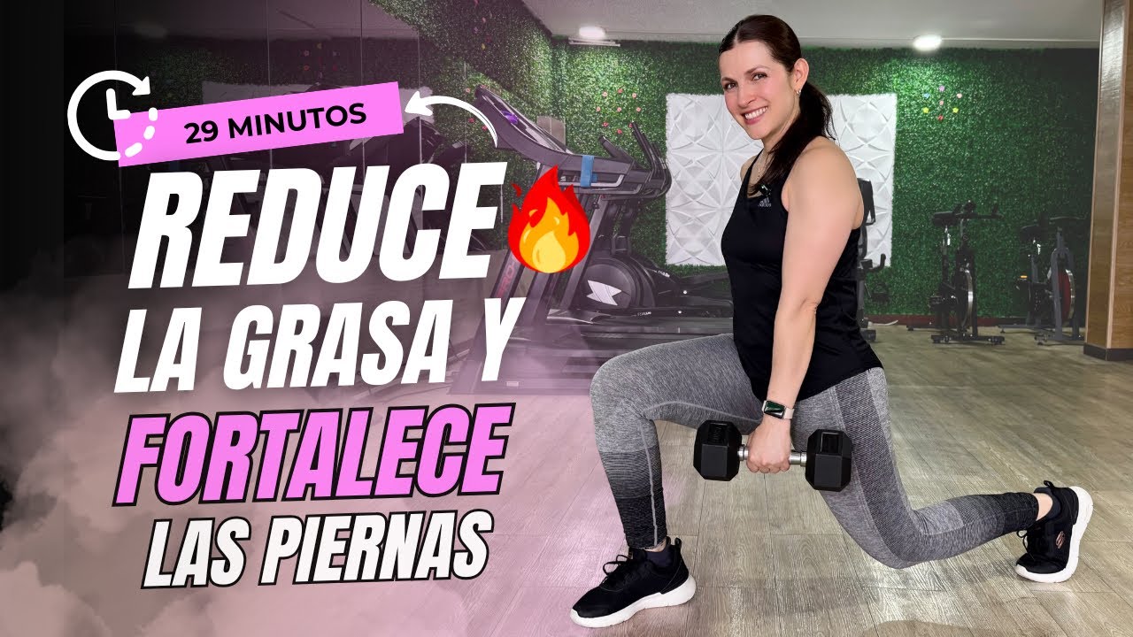 Rutina para FORTALECER LAS PIERNAS (CUÁDRICEPS + PANTORRILLAS) 🔥🦵| 29 Minutos 