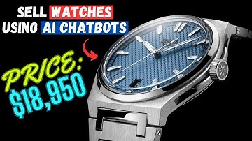 How to Build a Luxury Watch AI Chatbot for $5,000 LIVE! [Voiceflow Tutorial + Stripe Automation]