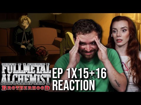 The Reveal is HEARTBREAKING?!? | Full Metal Alchemist Brotherhood Ep 15+16 Reaction & Review