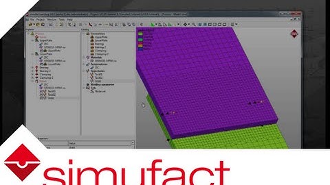 Tutorial of the module Laser Beam Welding | Simufact