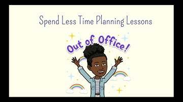 Spend Less Time Planning Lessons