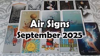 September 2025 Air Signs Tarot Reading | Gemini, Libra &amp; Aquarius