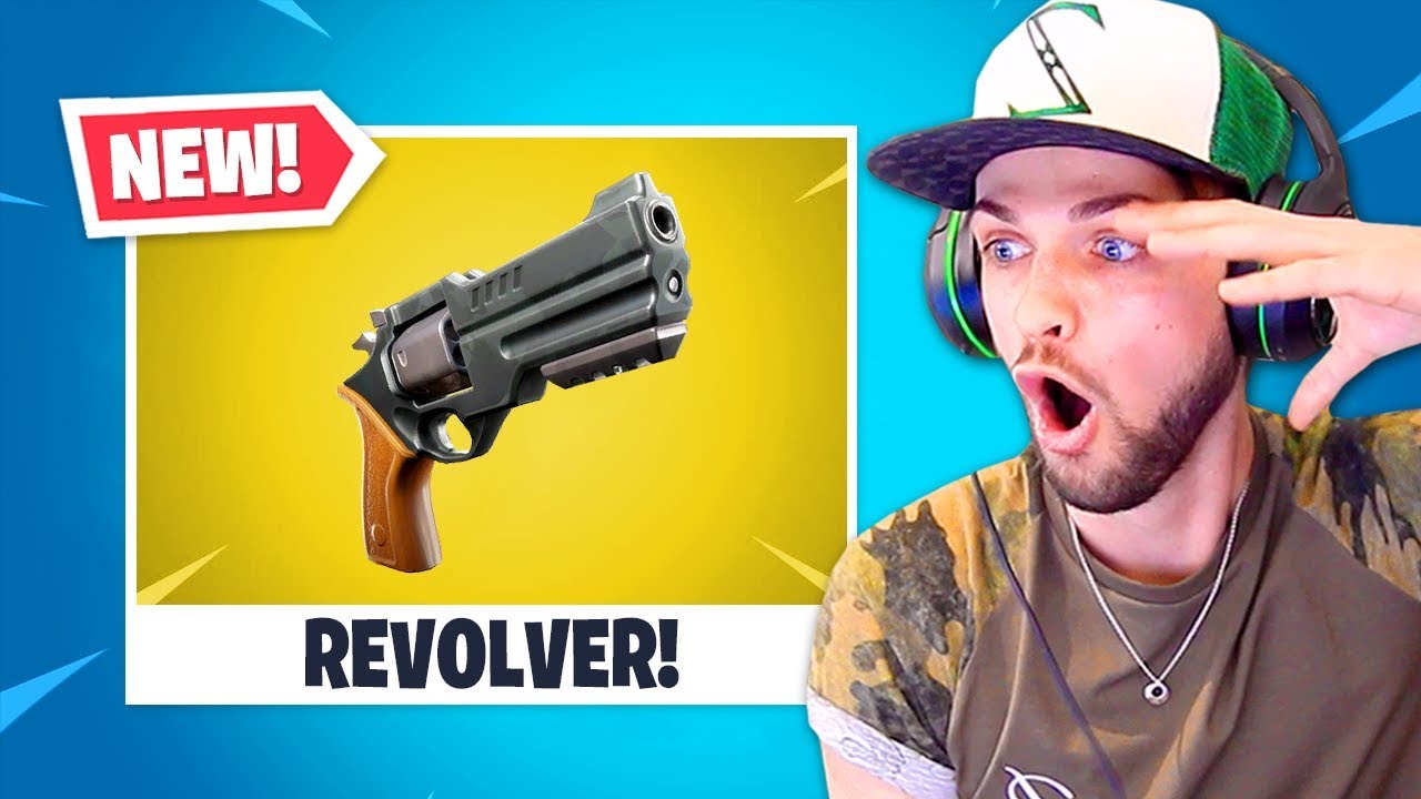 New Legendary Revolver In Fortnite Is Crazy Youtube