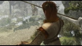 Echo: Secret of the Lost Cavern Chapter 1 Spear Thrower, Bear and Stag Drawings No Commentary