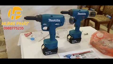 Súng bắn đinh rút dùng pin Makita DRV250, DRV150