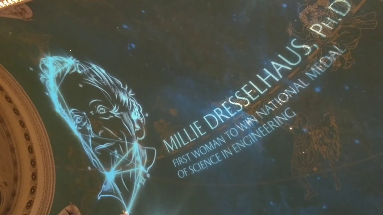 Opening Of Light Show On The Ceiling Of Grand Central Terminal