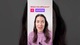 If and whether - what’s the difference in English?