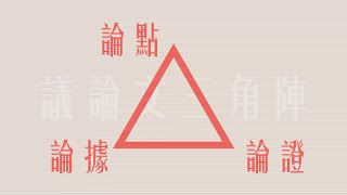 【中文】【語文知識】議論文三角陣 ｜ 論點、論據、論證