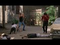 Above the law 1988  street fight scene