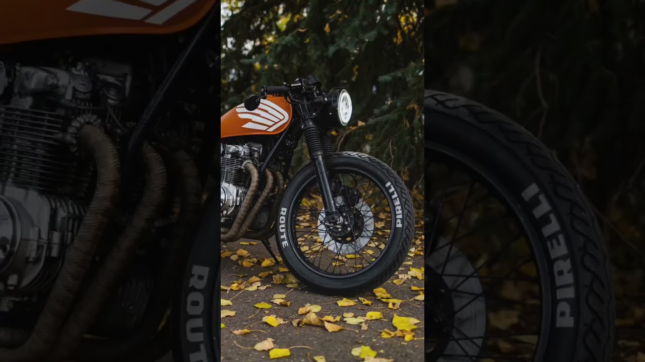 🏍️ My first Cafe Racer Build. Full video on my channel.