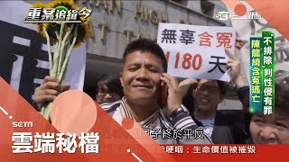 不排除被判性侵有罪 不接受被冤枉展開大逃亡歷經1490天終獲平反 司法卻沒有一個道歉│張硯卿 主持│【重案追緝令】20180429│三立新聞台
