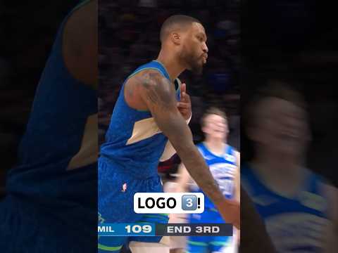 Damian Lillard from DEEP to beat the buzzer! 🔥 | #Shorts
