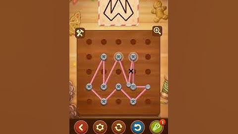 Line Puzzle String Art Acacia Level 46